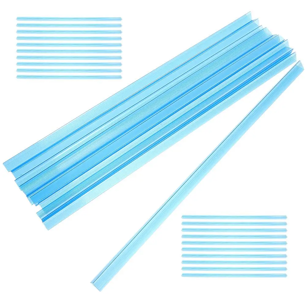 40 Pcs Transparent Slide Binders A4 310mm Length 10mm Width Spine Bars Report Covers Loose Leaf Clips Office School Use Plastic
40 Pcs Transparent Slide Binders A4 310mm Length 10mm Width Spine Bars Report Covers Loose Leaf Clips Office School Use Plastic