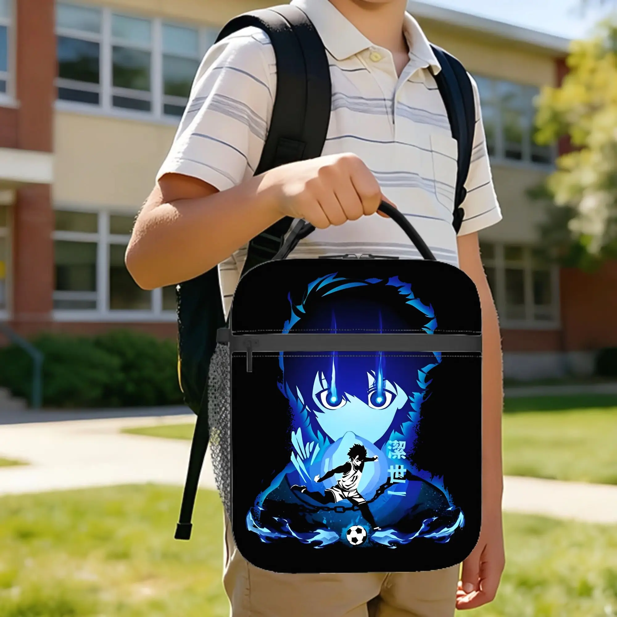 Blues Locks Isagi Soccer Insulated Lunch Bags Large Manga Football Anime Meal Container Cooler Bag Tote Lunch Box Work Outdoor
Blues Locks Isagi Soccer Insulated Lunch Bags Large Manga Football Anime Meal Container Cooler Bag Tote Lunch Box Work Outdoor