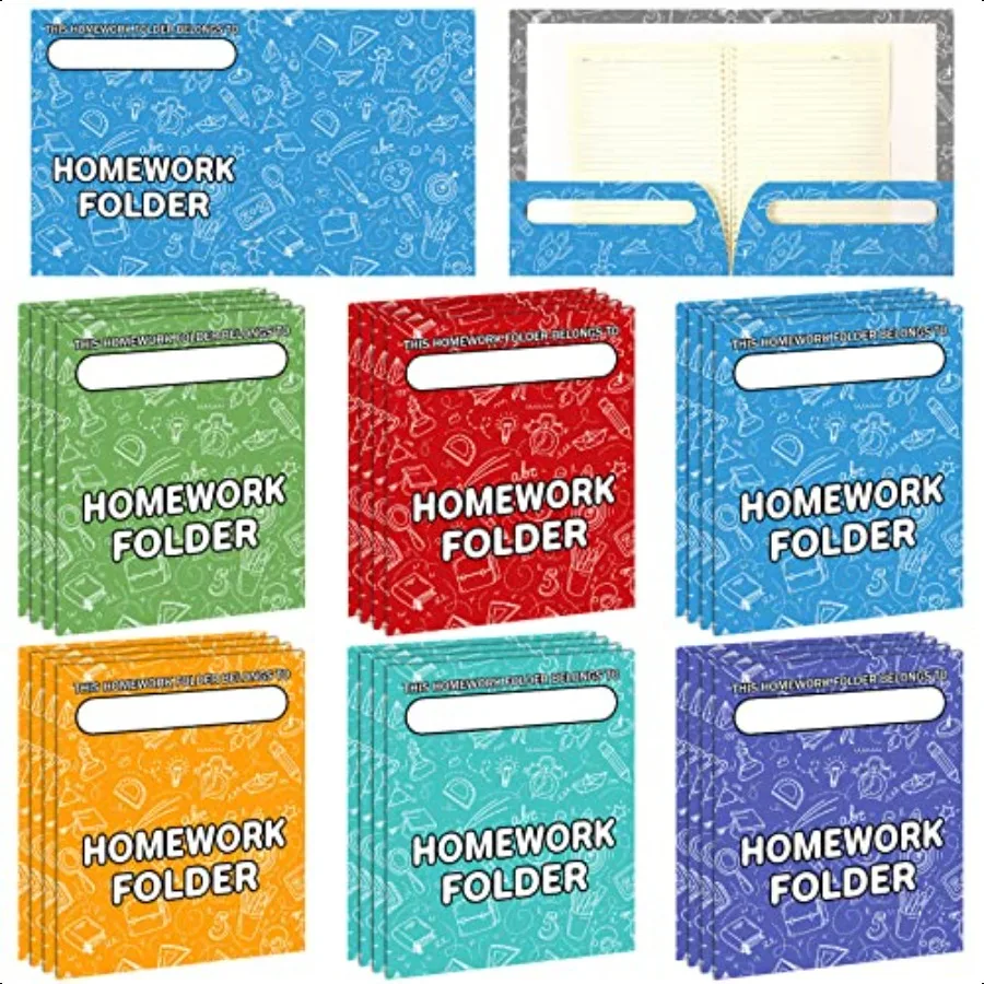 24 Pcs Homework Folders Multicolor Homework Pocket Folders for with 2 Pocket Multiple Colors Pocket Folders for Activities Scho
24 Pcs Homework Folders Multicolor Homework Pocket Folders for with 2 Pocket Multiple Colors Pocket Folders for Activities Scho