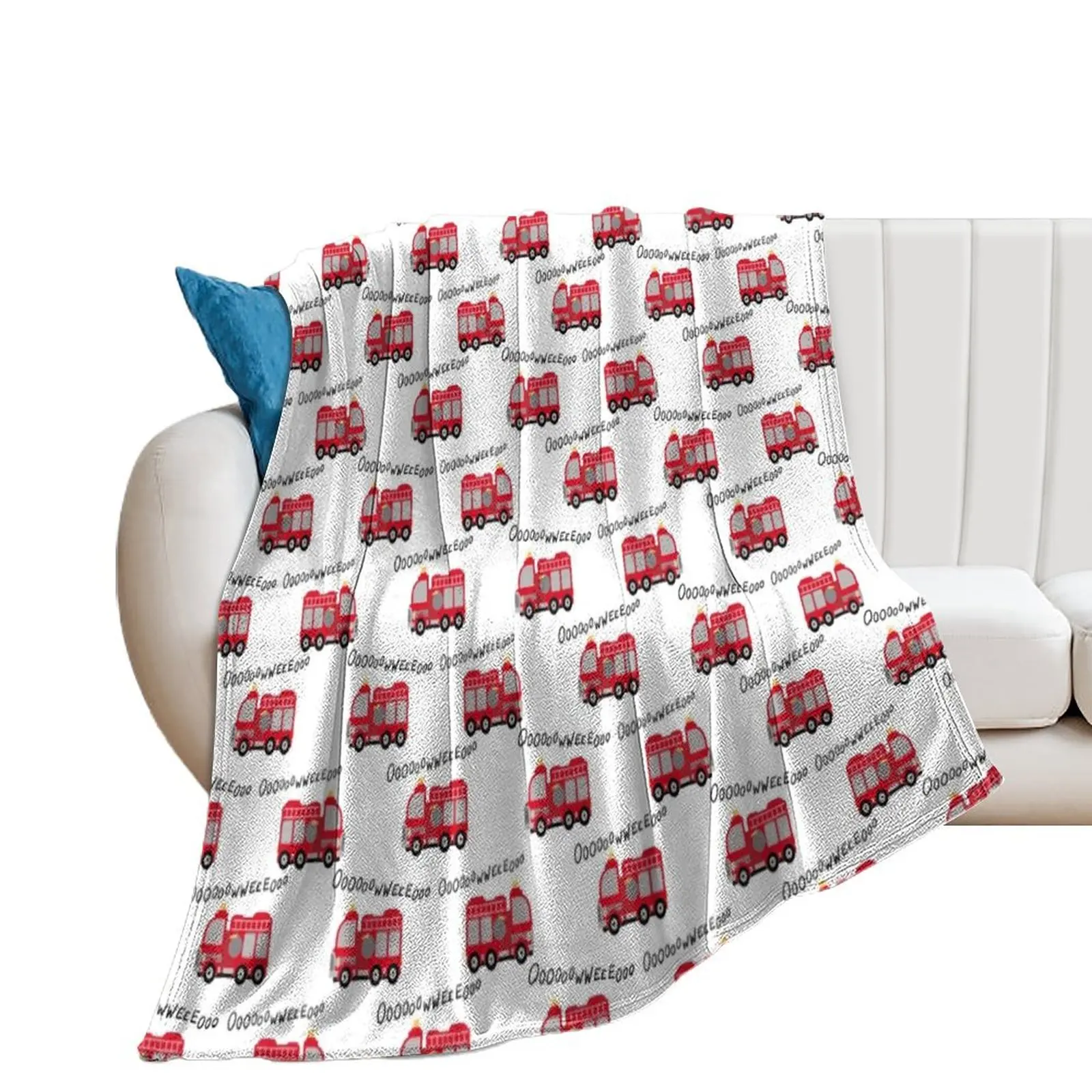 Firetruck - Red & White Throw Blanket Plaid on the sofa Decorative Sofa Blankets
Firetruck - Red & White Throw Blanket Plaid on the sofa Decorative Sofa Blankets