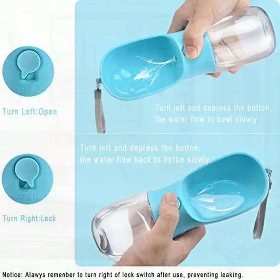 Dog Water Bottle With Food Container, Travel Puppy Water Bowl, Portable Pet Dispenser, Dog Stuff Accessories Items, Puppy Essentials Necessities For Yorkie Chihuahua Cat Walking And Hiking
Dog Water Bottle With Food Container, Travel Puppy Water Bowl, Portable Pet Dispenser, Dog Stuff Accessories Items, Puppy Essentials Necessities For Yorkie Chihuahua Cat Walking And Hiking