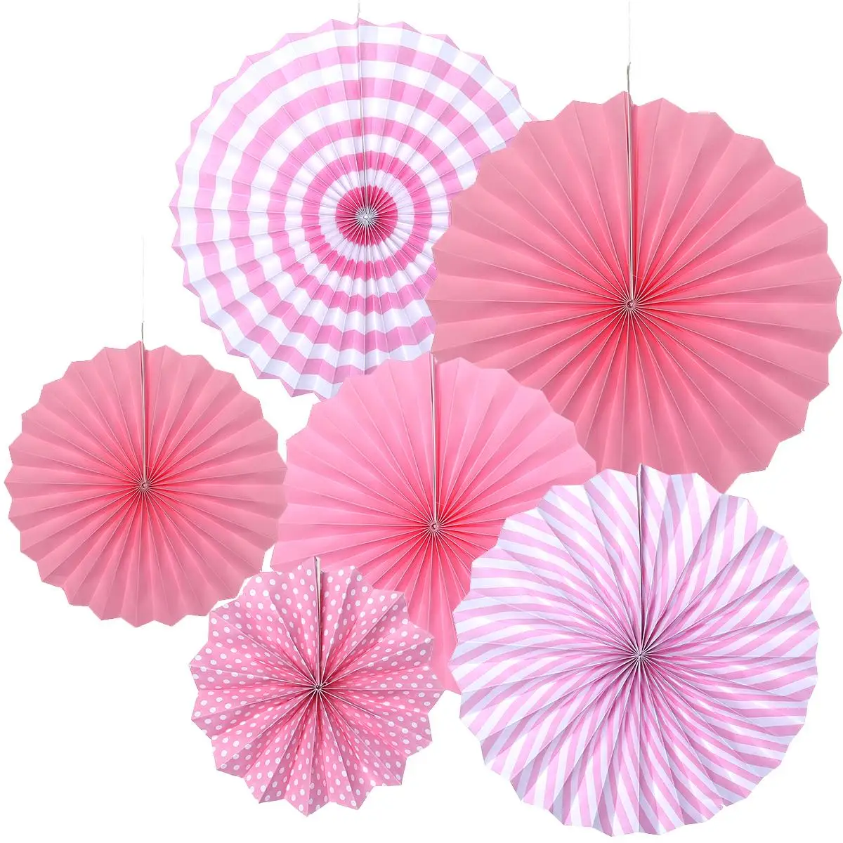 6 Pcs Paper Flower Fan Reusable Decorative Tissue Fans Round Shape Wedding Party Flowers Lightweight DIY Craft Fan
6 Pcs Paper Flower Fan Reusable Decorative Tissue Fans Round Shape Wedding Party Flowers Lightweight DIY Craft Fan
