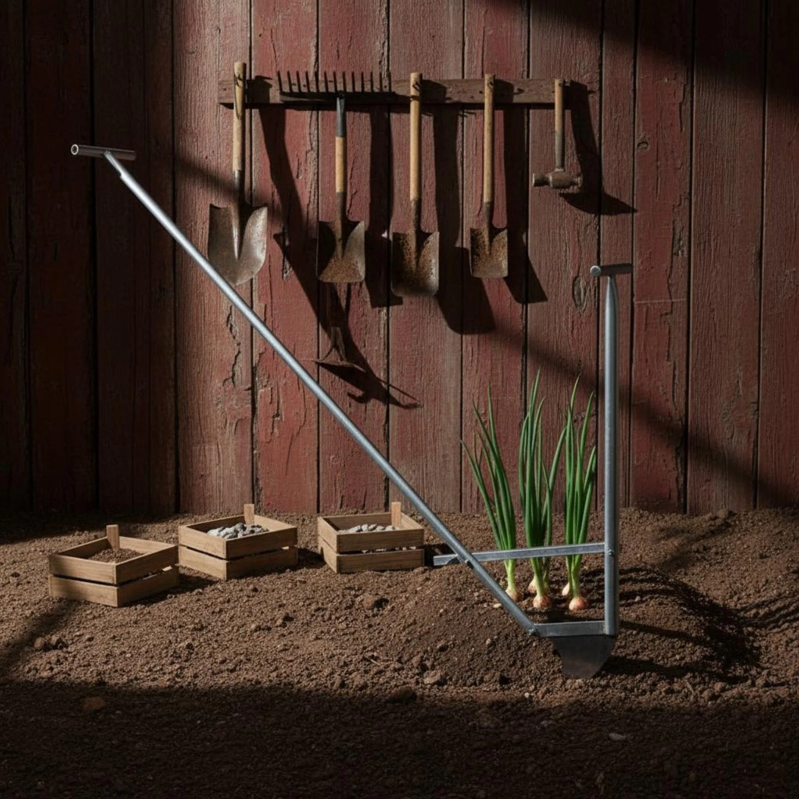 Ginger Ridging Tool Size Markings Two-Person Ridging Tool Adjustable Ridger Metal Frame
Ginger Ridging Tool Size Markings Two-Person Ridging Tool Adjustable Ridger Metal Frame