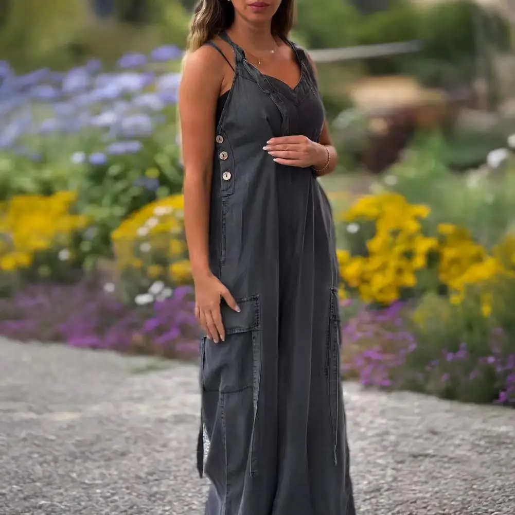 Comfortable Women Jumpsuit Boho Wide Leg Jumpsuits for Women with Adjustable Straps Pockets Loose Fit Overalls Flowy for Her
Comfortable Women Jumpsuit Boho Wide Leg Jumpsuits for Women with Adjustable Straps Pockets Loose Fit Overalls Flowy for Her