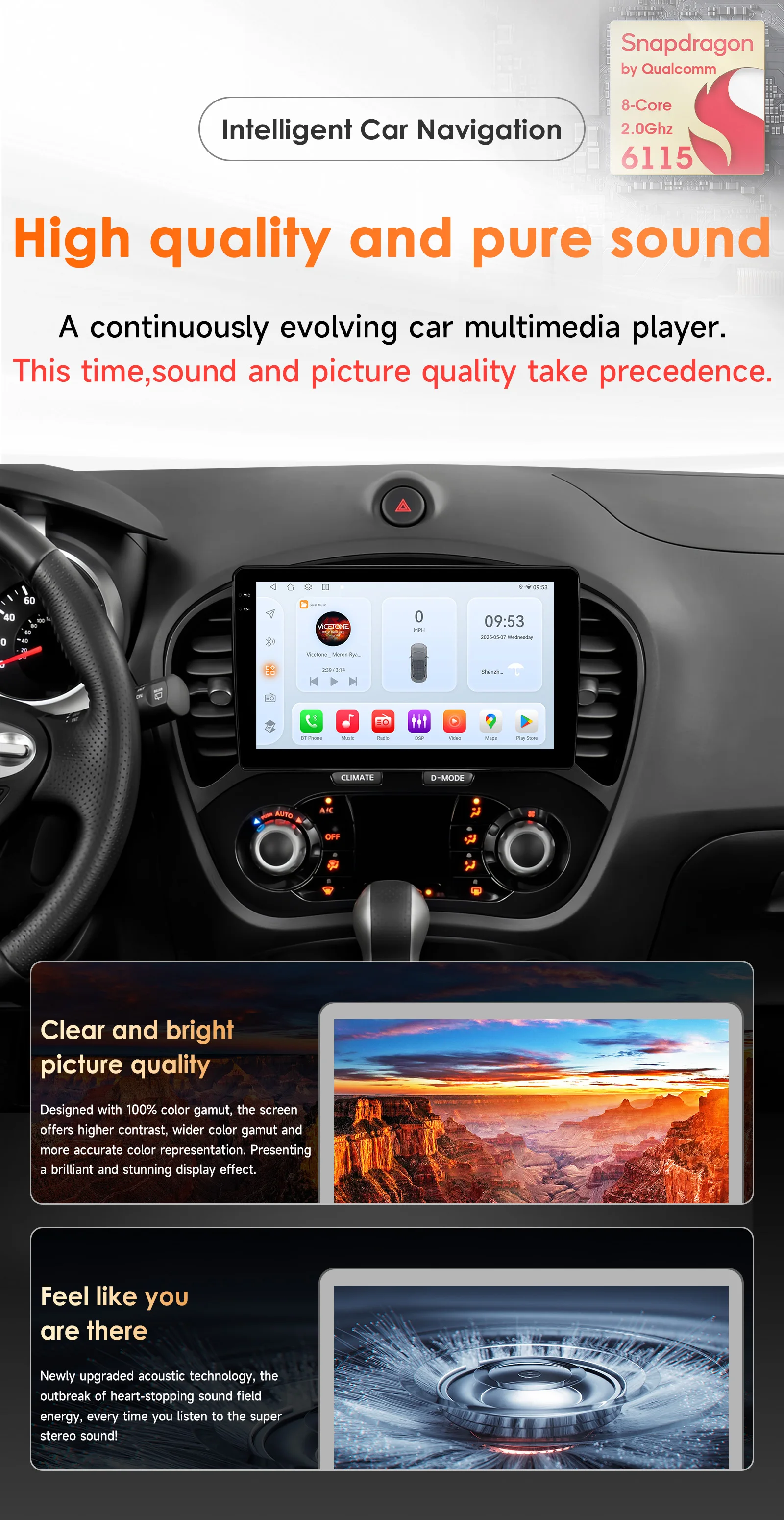 BySnapdragon Carplay Android 14 Car radio For Nissan JUKE 2010 -2012 2013 2014 Multimedia 6115 8Core Autoradio GPS 360 Cam RDS
BySnapdragon Carplay Android 14 Car radio For Nissan JUKE 2010 -2012 2013 2014 Multimedia 6115 8Core Autoradio GPS 360 Cam RDS