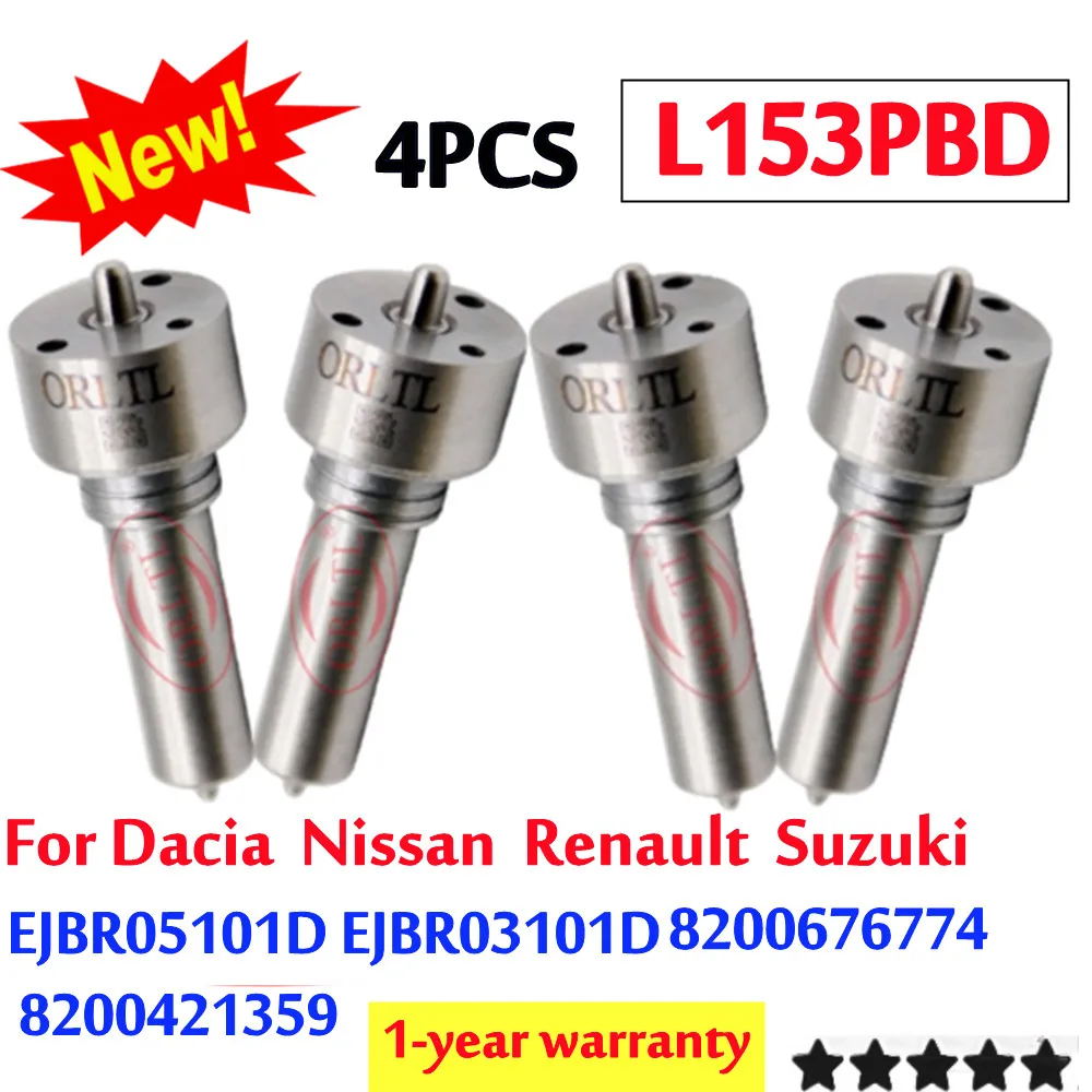 4 шт. EJBR03101D EJBR05101D форсунка L153PBD Commmon Rail форсунка L153PRD для Delphi RENAULT 82006774 8200421359
4 шт. EJBR03101D EJBR05101D форсунка L153PBD Commmon Rail форсунка L153PRD для Delphi RENAULT 82006774 8200421359