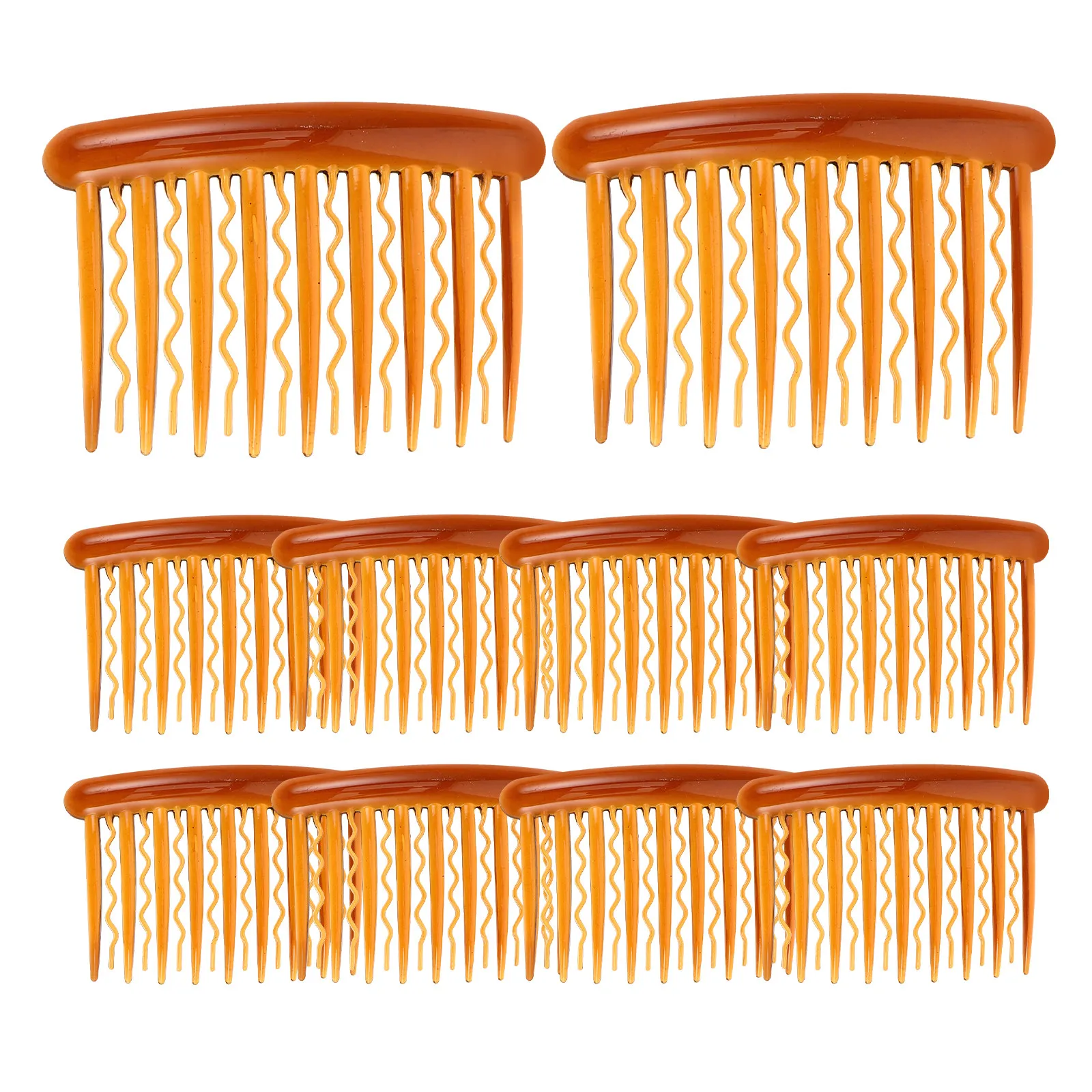 24Pcs Plastic Bridal Wave Hair Combs Straight Teeth Side Hair Twist Clips Wedding Veil Comb Accessories for Brides
24Pcs Plastic Bridal Wave Hair Combs Straight Teeth Side Hair Twist Clips Wedding Veil Comb Accessories for Brides