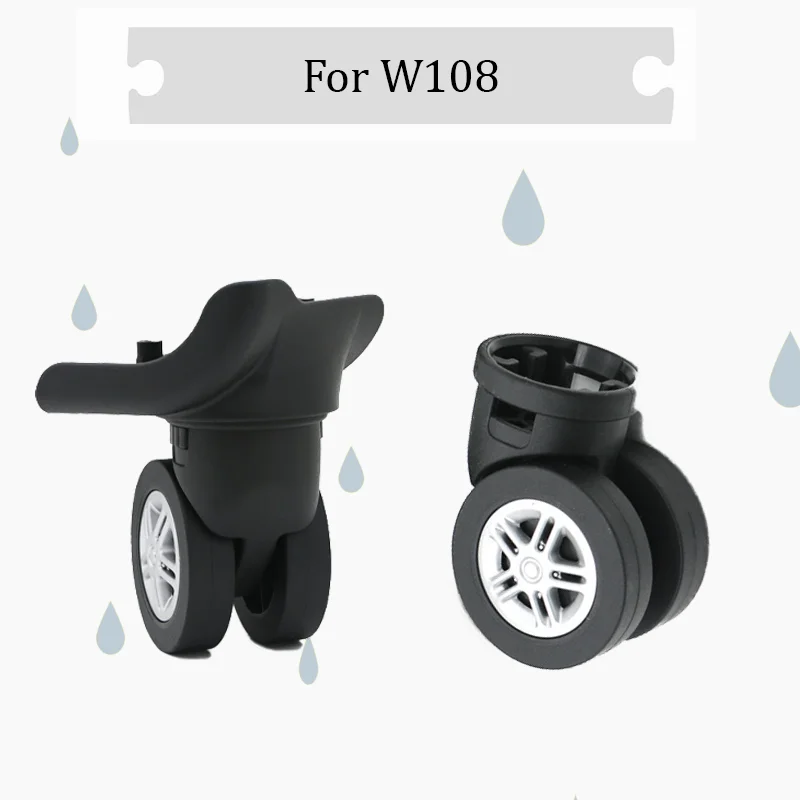For W108 Universal Silent Spinner Wheels—High-Performance Silent Casters Make Suitcase Movement Smoother and Effortless 
For W108 Universal Silent Spinner Wheels—High-Performance Silent Casters Make Suitcase Movement Smoother and Effortless
