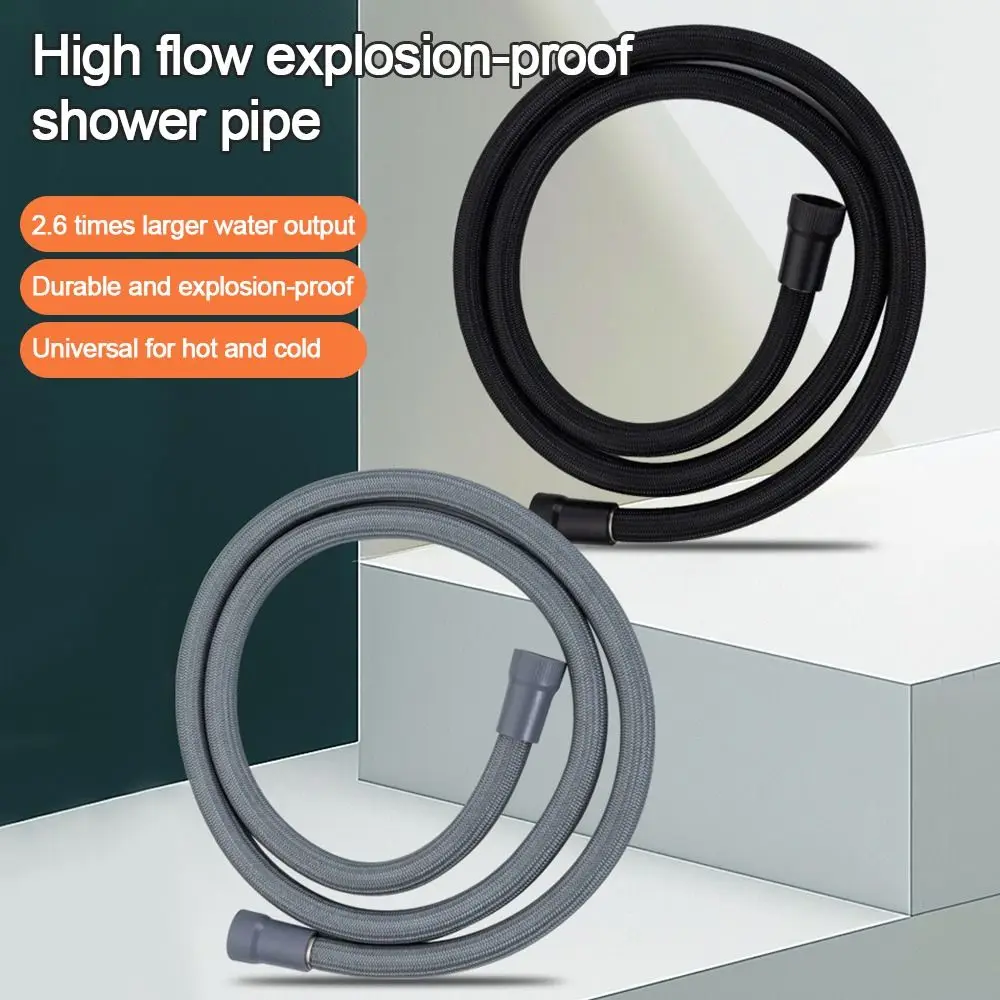 1.5/2 Meter Handheld Shower Hose Universal Interface GI/2 Shower Tube High Pressure Anti Winding Bath Shower Nylon Pipe
1.5/2 Meter Handheld Shower Hose Universal Interface GI/2 Shower Tube High Pressure Anti Winding Bath Shower Nylon Pipe