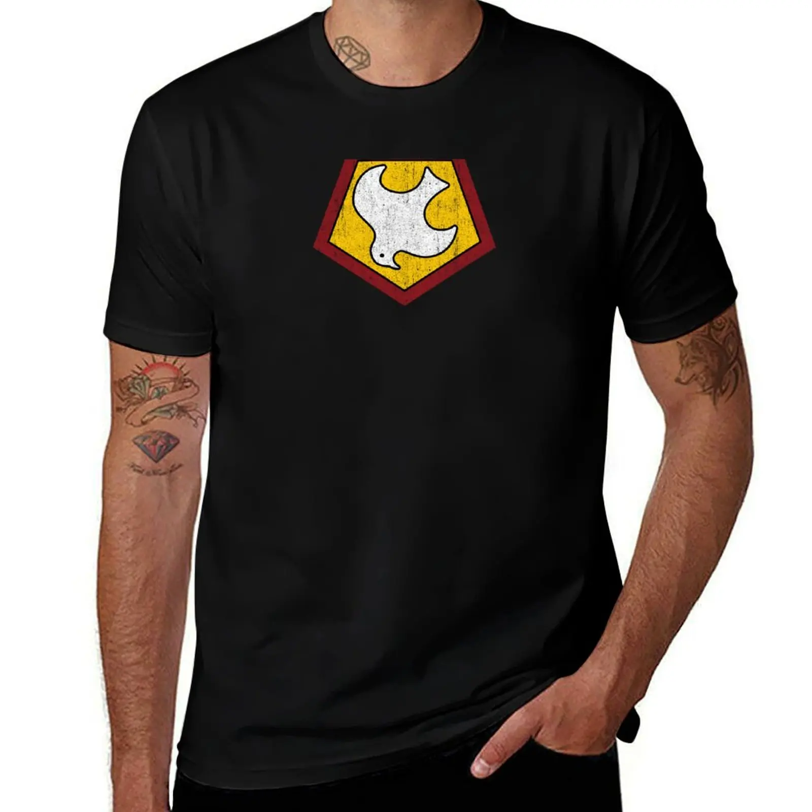 Peacemaker Symbol (Variant) T-Shirt Luxury man anime t shirts custom shirt designer t shirt men
Peacemaker Symbol (Variant) T-Shirt Luxury man anime t shirts custom shirt designer t shirt men