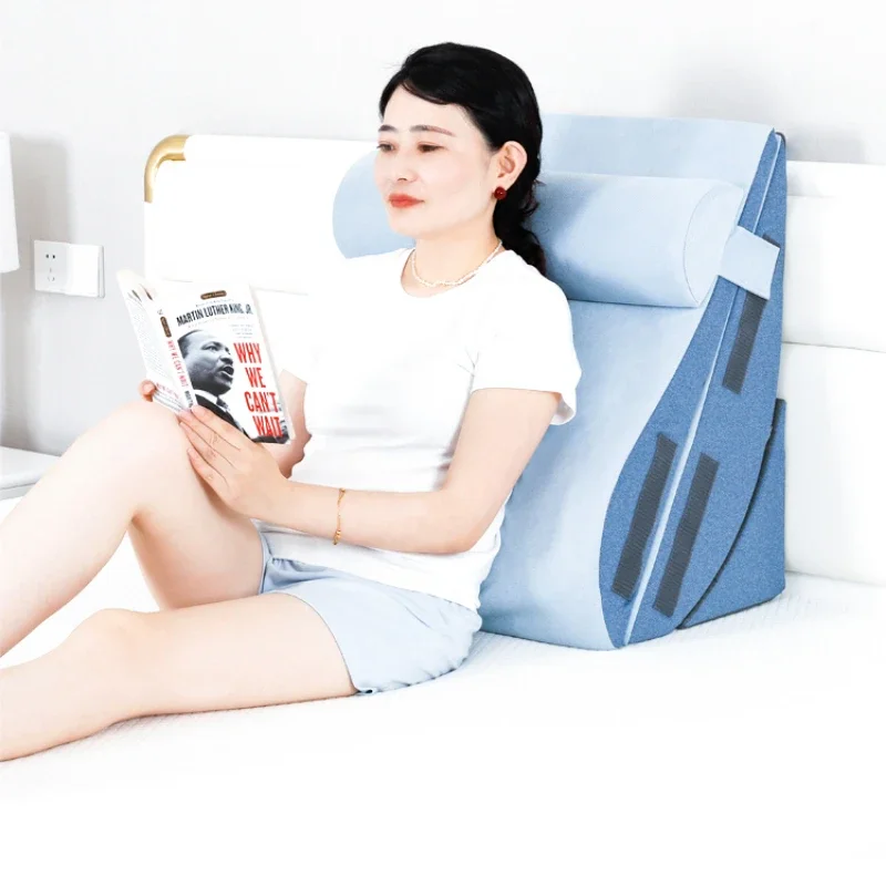 High-Rebound Sponge Bedside Cushion Adjustable Lumbar Triangle Pillow Neck-Support Recliner Cushion Half-Lying Support
High-Rebound Sponge Bedside Cushion Adjustable Lumbar Triangle Pillow Neck-Support Recliner Cushion Half-Lying Support