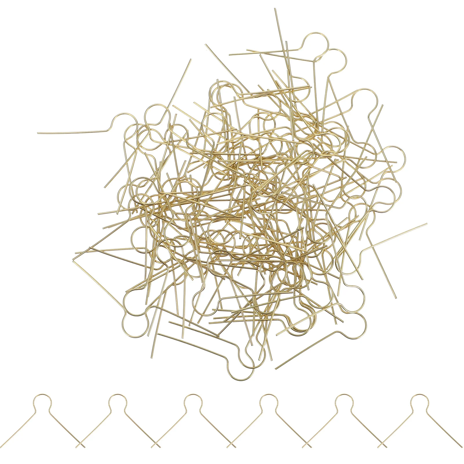 100Pcs V-Shaped Metal Ornament Hooks Heavy Duty Iron Hangers for Christmas Tree Balls Ornaments Hanging Hooks Ornament Hangers
100Pcs V-Shaped Metal Ornament Hooks Heavy Duty Iron Hangers for Christmas Tree Balls Ornaments Hanging Hooks Ornament Hangers