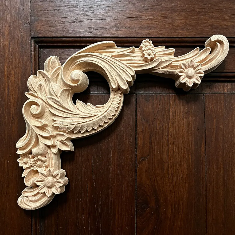 11-40cm Wooden Carved Corner Onlay Furniture Applique Mouldings Decal DIY Home Decor Decorate Board Cabinets Furiture
11-40cm Wooden Carved Corner Onlay Furniture Applique Mouldings Decal DIY Home Decor Decorate Board Cabinets Furiture