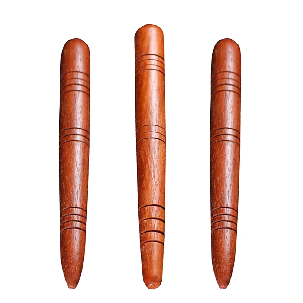 3 Pcs Acupressure Pen Natural Wood Massage Instrument for Neck Shoulder Legs Feet Arms Manual Point Rod
3 Pcs Acupressure Pen Natural Wood Massage Instrument for Neck Shoulder Legs Feet Arms Manual Point Rod