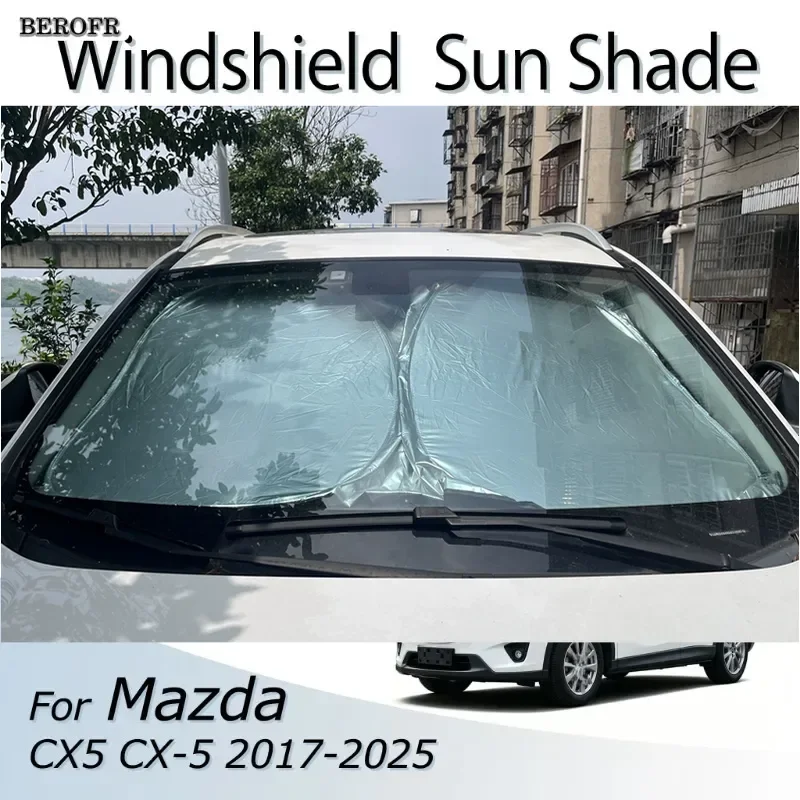 Car Windshield SunShade For Mazda CX5 CX-5 2017-2025 Auto Accessories Sun Shade Visor Foldable Anti-UV Lightproof Heat Shield
Car Windshield SunShade For Mazda CX5 CX-5 2017-2025 Auto Accessories Sun Shade Visor Foldable Anti-UV Lightproof Heat Shield