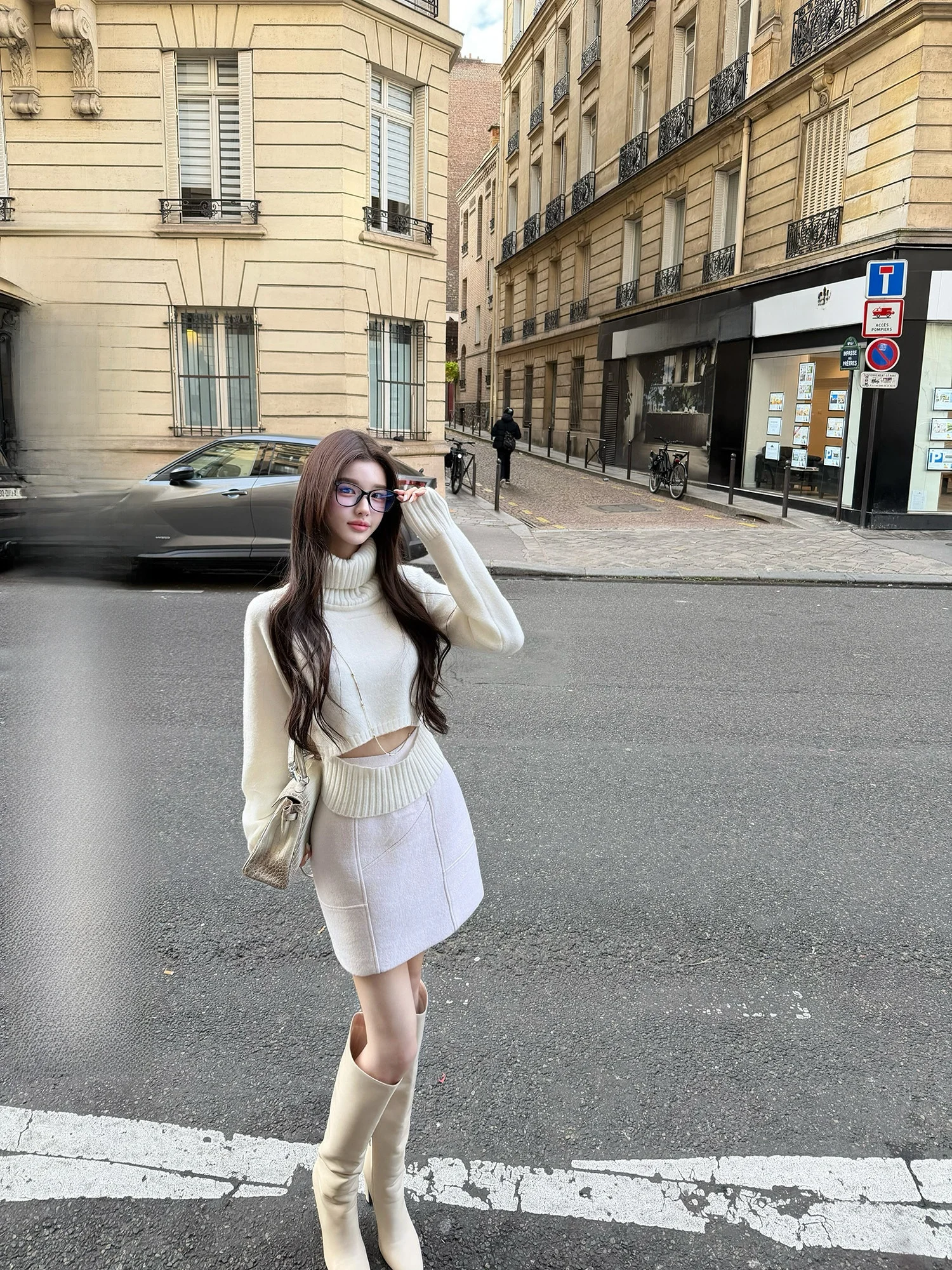 Cloud Fluffy Hollow out Knitted Sweater High Collar ort Sle Women's Casual Faion Winter Inner Wear Viola 3K Private Label
Cloud Fluffy Hollow out Knitted Sweater High Collar ort Sle Women's Casual Faion Winter Inner Wear Viola 3K Private Label