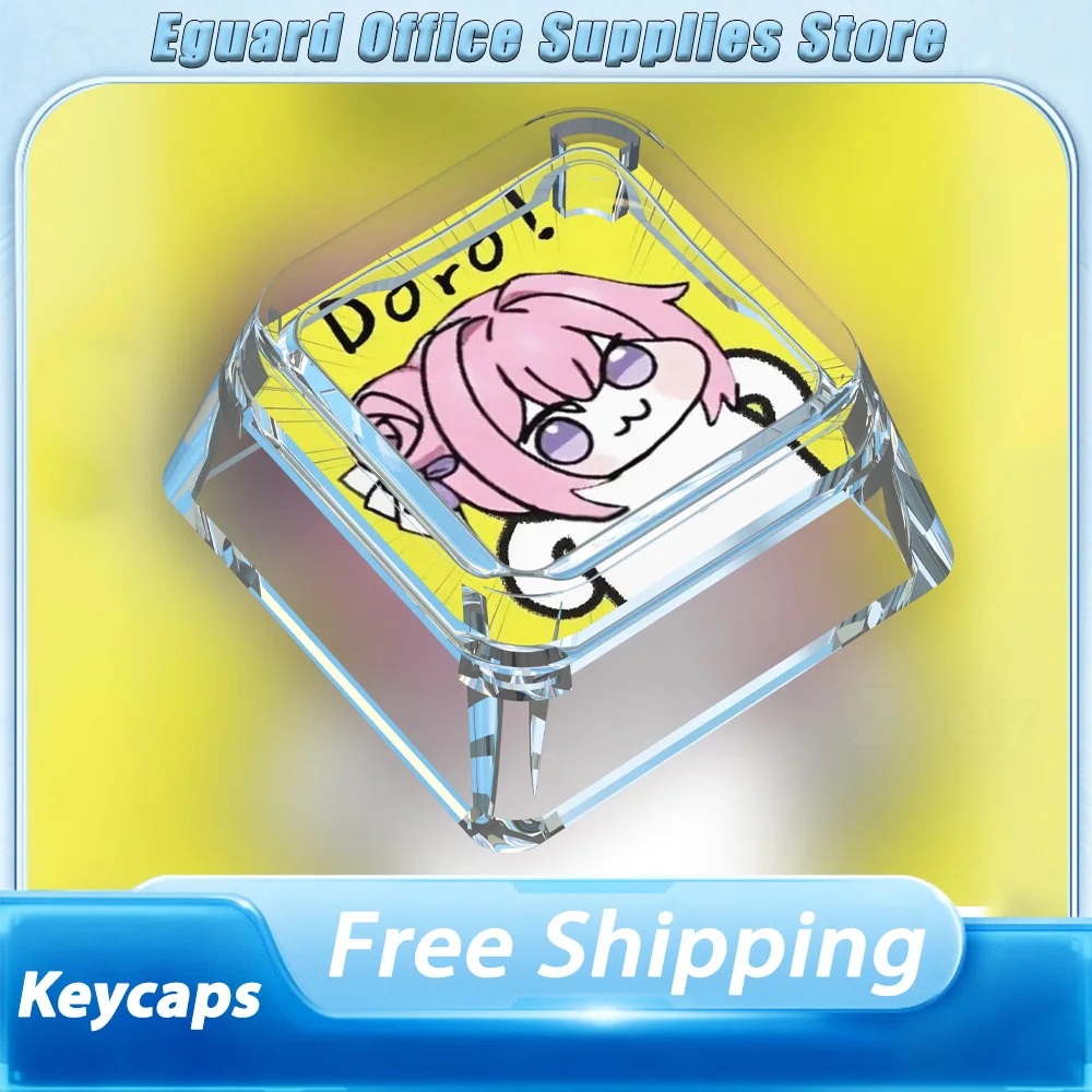 Doro Keycaps Cute Transparent Suitable for Cross Switch PC Material Doro Kawaii Keycap For Mechanical Keyboard Key Cap
Doro Keycaps Cute Transparent Suitable for Cross Switch PC Material Doro Kawaii Keycap For Mechanical Keyboard Key Cap