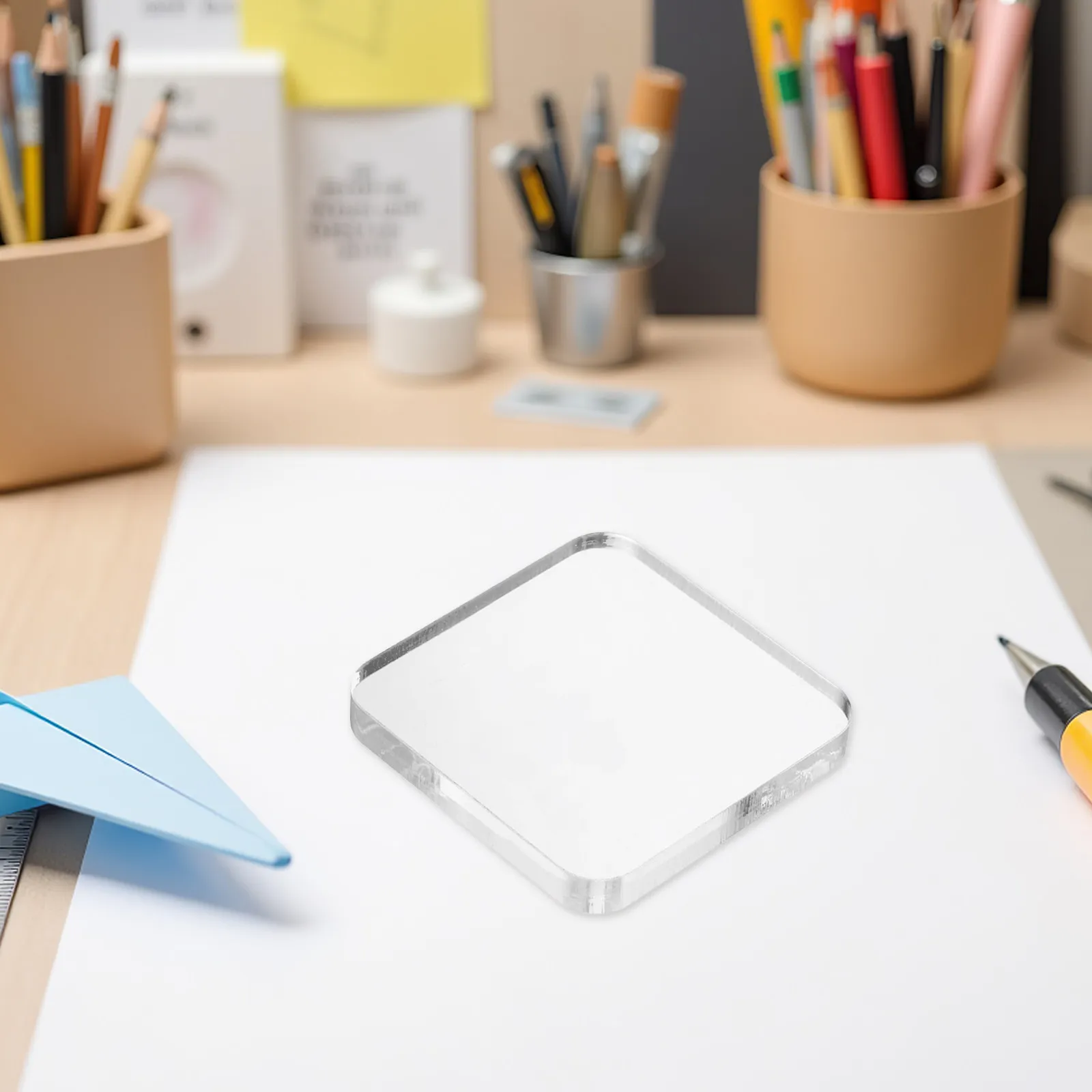 Набор из 5 акриловых прозрачных блоков для штампов 10x10 см, незаменимые инструменты для скрапбукинга и DIY-творчества, декоративные прозрачные акриловые блоки для штамповки
Набор из 5 акриловых прозрачных блоков для штампов 10x10 см, незаменимые инструменты для скрапбукинга и DIY-творчества, декоративные прозрачные акриловые блоки для штамповки