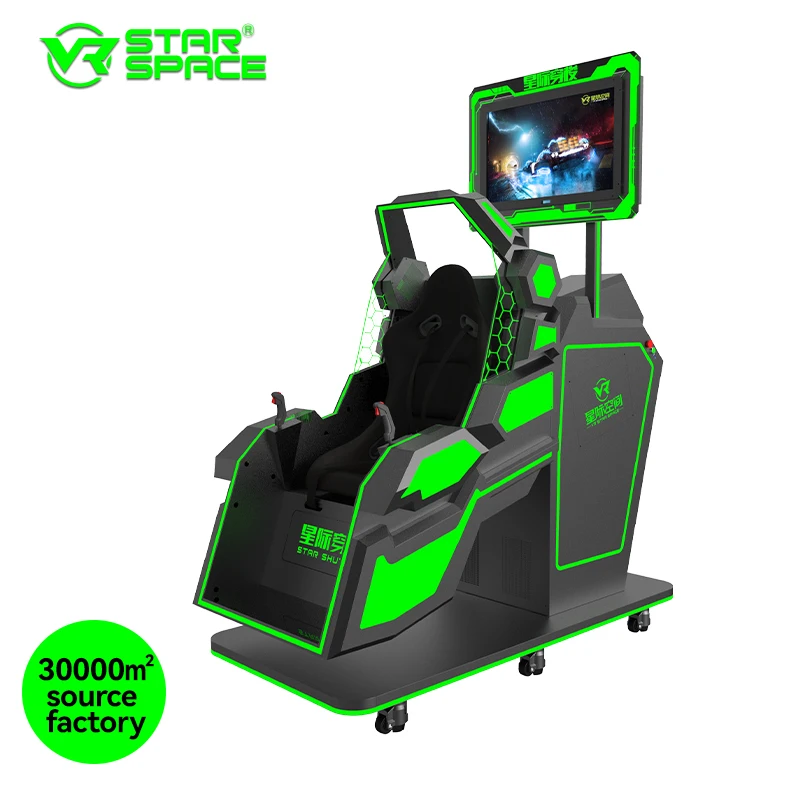 VR Star Space Business 9D VR Park 360 Flying Cinema Simulator Chair 1 Seat VR Flight Cinema Game Simulator
VR Star Space Business 9D VR Park 360 Flying Cinema Simulator Chair 1 Seat VR Flight Cinema Game Simulator