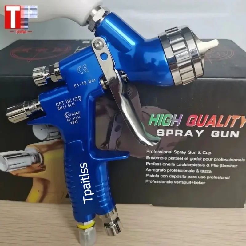 Tpaitlss Blue GT Pro Spray Gun 1.3mm Nozzle Blue with Mixed Glass Water-based Air Spray Gun.for DEVILBLS
Tpaitlss Blue GT Pro Spray Gun 1.3mm Nozzle Blue with Mixed Glass Water-based Air Spray Gun.for DEVILBLS