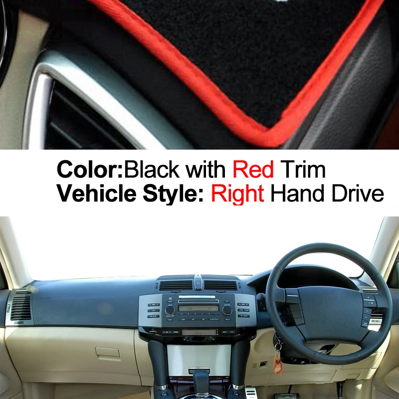 Car Dashboard Cover Dash Mat Carpet Cape For Toyota MARK X 2004 - 2009 Reiz 2005 - 2009 Auto Sun Shade Anti-Sun UV Anti-dirty
Car Dashboard Cover Dash Mat Carpet Cape For Toyota MARK X 2004 - 2009 Reiz 2005 - 2009 Auto Sun Shade Anti-Sun UV Anti-dirty