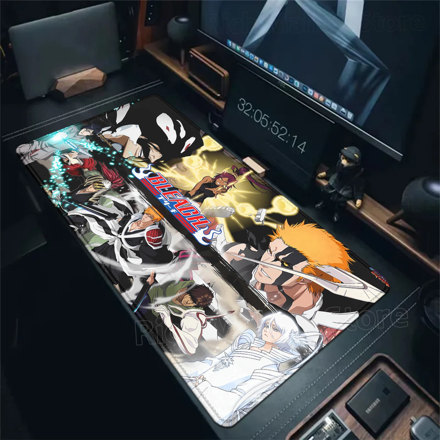 Hot Anime Bleach Mouse Pad Large Mousepad Laptop Office Rubber Soft Table Gaming HD Printing Non-Slip Mat Pc Accessories Carpet
Hot Anime Bleach Mouse Pad Large Mousepad Laptop Office Rubber Soft Table Gaming HD Printing Non-Slip Mat Pc Accessories Carpet