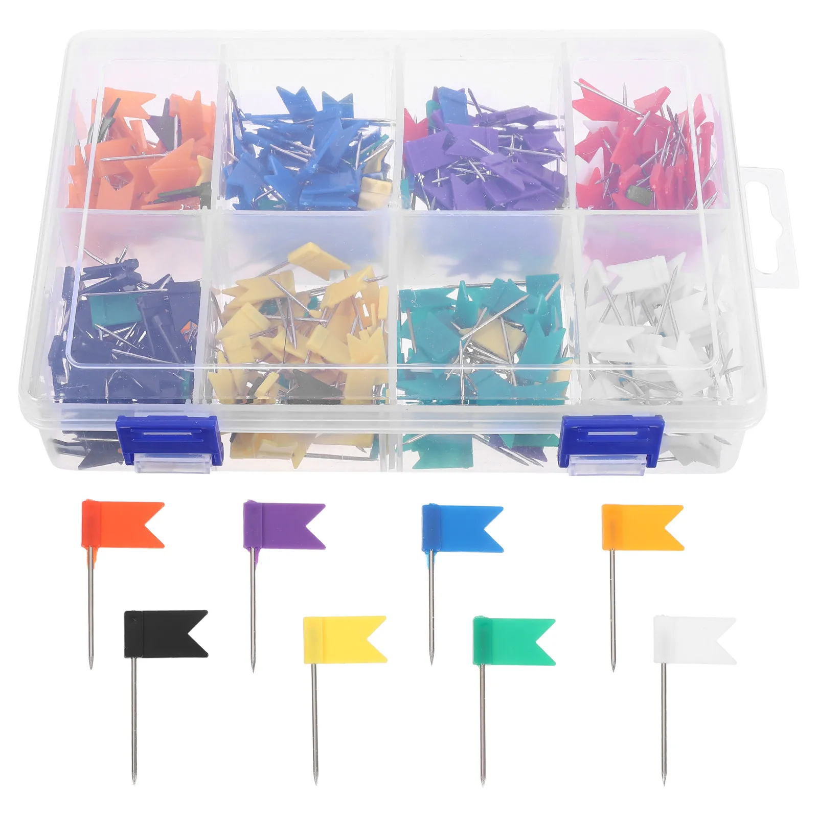 400Pcs Map Tacks Flag Pins Colored Heads Travel Push Pins Cork Board Accessories Classroom Supplies Decorative Map Marking Pin
400Pcs Map Tacks Flag Pins Colored Heads Travel Push Pins Cork Board Accessories Classroom Supplies Decorative Map Marking Pin