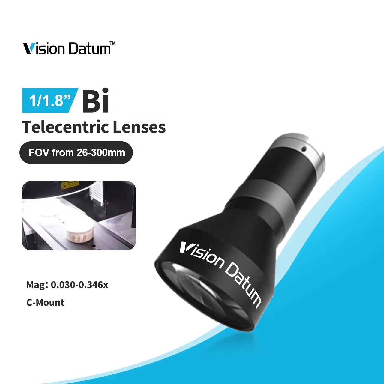 ZXY 1/1,8 дюйма, 200 лп/мм, без параллакса Макс. FOV 300 мм Дополнительный FL 110 мм 128 мм 158 мм Бителецентрический объектив машинного зрения для проверки печатной платы
ZXY 1/1,8 дюйма, 200 лп/мм, без параллакса Макс. FOV 300 мм Дополнительный FL 110 мм 128 мм 158 мм Бителецентрический объектив машинного зрения для проверки печатной платы