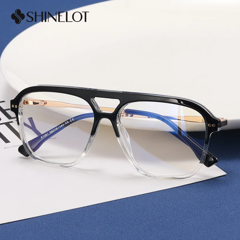 81081 New Fashion Double Bridge Men Eyeglasses High Quality Eye Protection Glasses Youth Style Best-Selling Eyewear
81081 New Fashion Double Bridge Men Eyeglasses High Quality Eye Protection Glasses Youth Style Best-Selling Eyewear