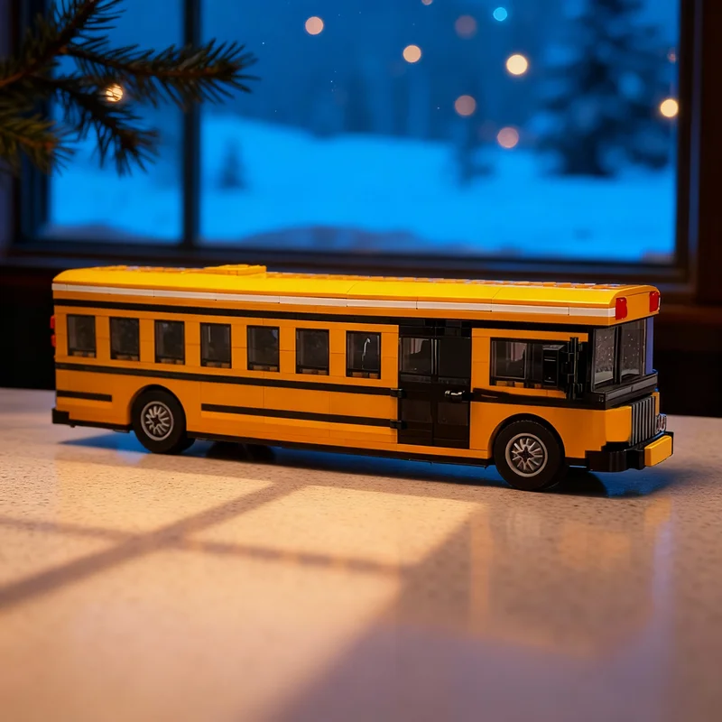 Набор для сборки модели школьного автобуса MOC City Champions, 517 деталей, конструктор, рождественский подарок, архитектурная модель, развивающая игрушка, творческая идея
Набор для сборки модели школьного автобуса MOC City Champions, 517 деталей, конструктор, рождественский подарок, архитектурная модель, развивающая игрушка, творческая идея