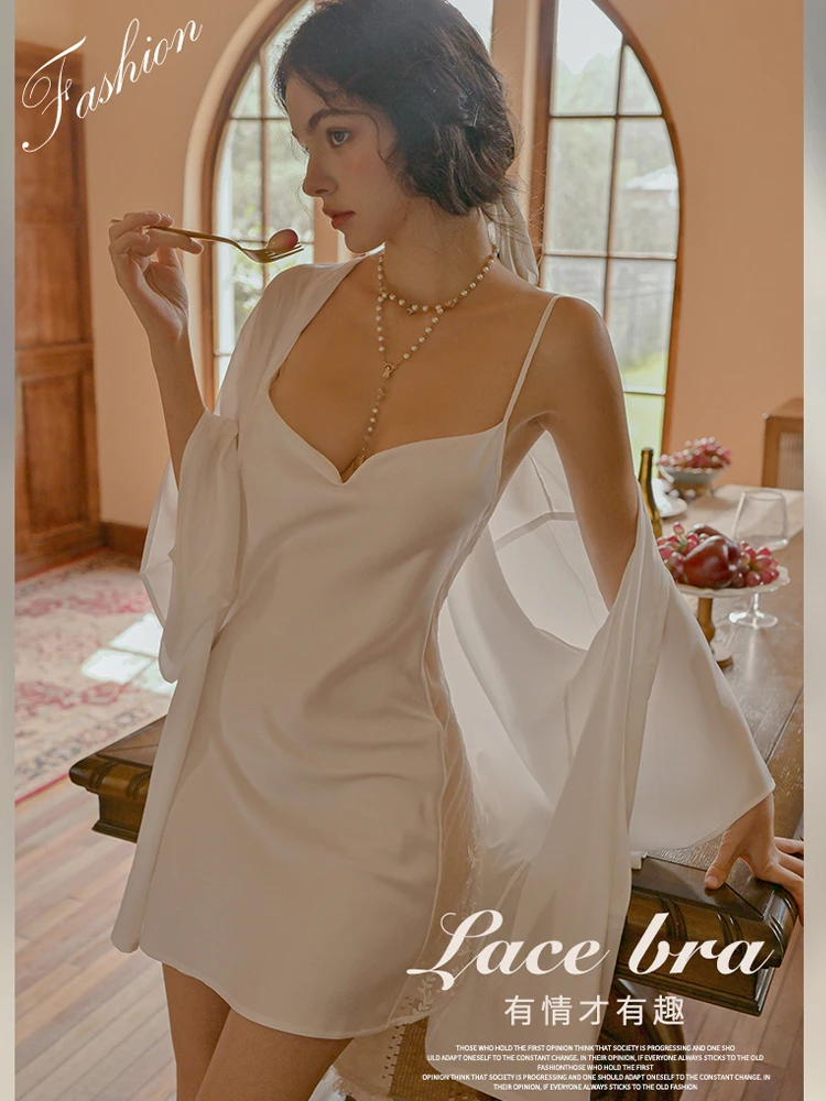 Women White Sleepdress Two Pieces Sexy Exotic Lace Sleeveless Pajamas Set Home Underwear Nightwear Mini Lingerie Summer Clothes
Women White Sleepdress Two Pieces Sexy Exotic Lace Sleeveless Pajamas Set Home Underwear Nightwear Mini Lingerie Summer Clothes