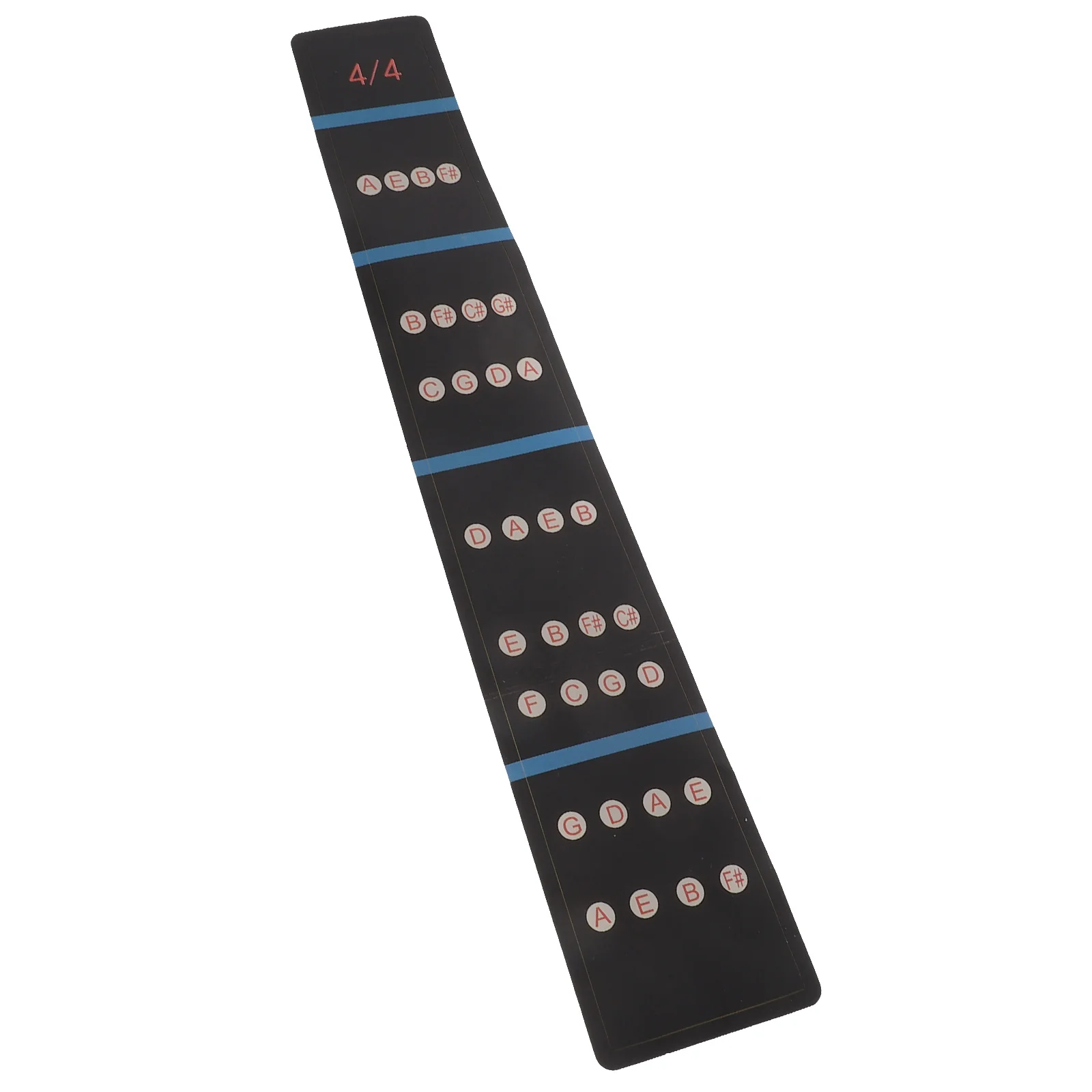 1 Sheet Violin Scale Sticker Self-Adhesive Fingerboard Stickers For 4/4 Violins Durable Music Instrument Decals Beginners