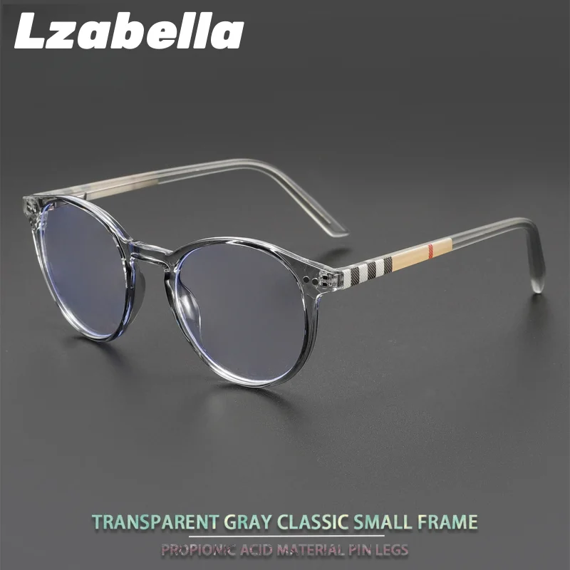 Lzabella 2025 New Fashion Ultra Light Eyeglasses Women's Vintage Eyewear Round Luxury Brand Glasses Frame For Men 925
Lzabella 2025 New Fashion Ultra Light Eyeglasses Women's Vintage Eyewear Round Luxury Brand Glasses Frame For Men 925