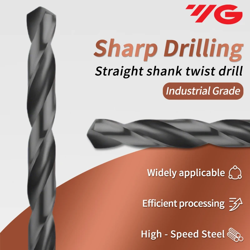 1PCS YG HSS D1101 Ordinary Twist Drill Bits High Quality Suitable for Carbon Steel Aluminum Iron Copper Tool Drill Bits
1PCS YG HSS D1101 Ordinary Twist Drill Bits High Quality Suitable for Carbon Steel Aluminum Iron Copper Tool Drill Bits