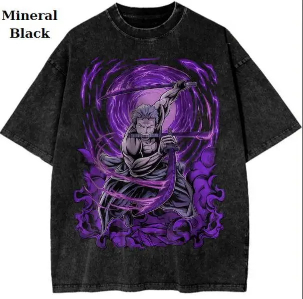Roronoa Zoro Retro Tshirt Man Woman High Quality Vintage T Shirt Cotton Short Sleeves Fashion T-shirt Soft Breathable Tops
Roronoa Zoro Retro Tshirt Man Woman High Quality Vintage T Shirt Cotton Short Sleeves Fashion T-shirt Soft Breathable Tops