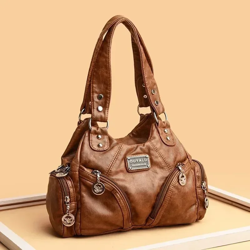 JBTP Retro Soft Leather Motorcycle Bag New European and American Fashion Cross Shoulder Bag Spot Amazon Quality Women's Bag
JBTP Retro Soft Leather Motorcycle Bag New European and American Fashion Cross Shoulder Bag Spot Amazon Quality Women's Bag