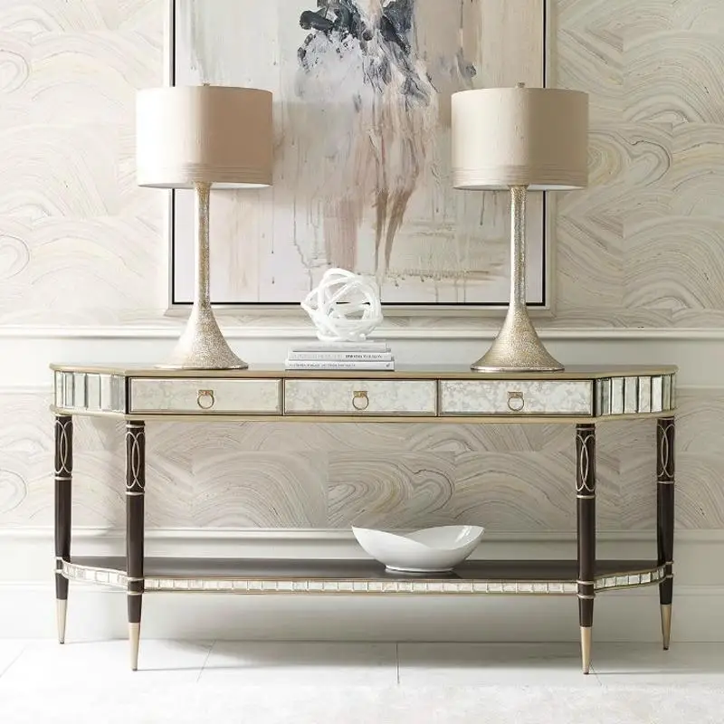Italian-style entrance cabinet is opposite the door, living room light luxury entrance table, hotel corridor entrance table, sem
Italian-style entrance cabinet is opposite the door, living room light luxury entrance table, hotel corridor entrance table, sem