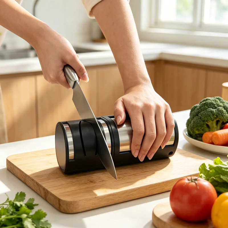Professional Multifunctional Electric Knife Sharpener 2 Gears Adjustable Automatic Kitchen Knife Sharpening Tool
Professional Multifunctional Electric Knife Sharpener 2 Gears Adjustable Automatic Kitchen Knife Sharpening Tool
