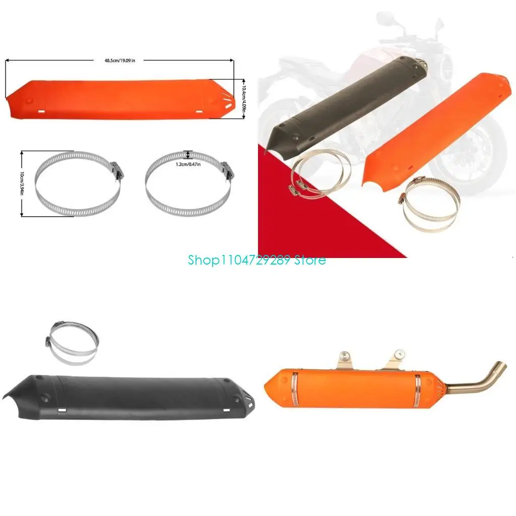 D8KE Motocross Exhaust Pipe Muffler Heats Cover Protectors for EXC250/300
D8KE Motocross Exhaust Pipe Muffler Heats Cover Protectors for EXC250/300