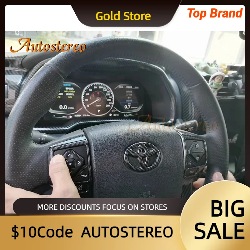 Цифровой кластер для автомобиля, виртуальная кабина для Toyota 4 runner 2009-2021, головное устройство для приборной панели, развлекательный инструмент, измеритель скорости, экран
Цифровой кластер для автомобиля, виртуальная кабина для Toyota 4 runner 2009-2021, головное устройство для приборной панели, развлекательный инструмент, измеритель скорости, экран