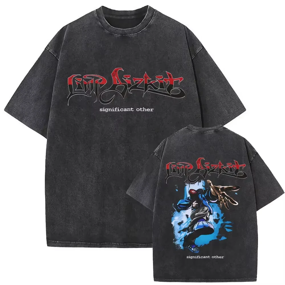 Mens Clothes Washed Vintage Rock Band Limp Bizkit Loserville Tour 2025 Tee Shirt Homme Graphic T-Shirts Men Tshirt for Men Ropa
Mens Clothes Washed Vintage Rock Band Limp Bizkit Loserville Tour 2025 Tee Shirt Homme Graphic T-Shirts Men Tshirt for Men Ropa