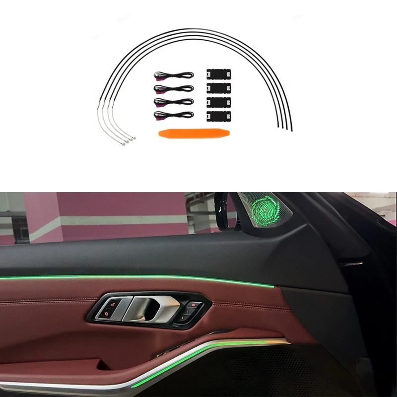 Car LED Door Ambient Lights For BMW G20 G21 G22 G26 G80 G82 M3 M4 New 2/3/4 Series Auto Interior Decorative Lamp Refit
Car LED Door Ambient Lights For BMW G20 G21 G22 G26 G80 G82 M3 M4 New 2/3/4 Series Auto Interior Decorative Lamp Refit