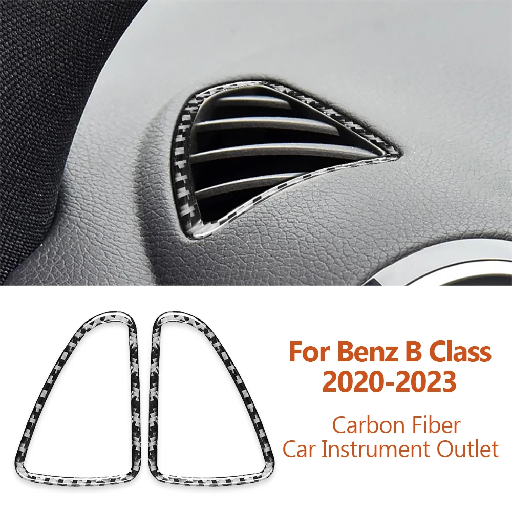 For Mercedes Benz B Class GLB 2020-2023 Carbon Fiber Car Instrument Panel Air Outlet Frame Decorative Stickers Inter Accessories
For Mercedes Benz B Class GLB 2020-2023 Carbon Fiber Car Instrument Panel Air Outlet Frame Decorative Stickers Inter Accessories