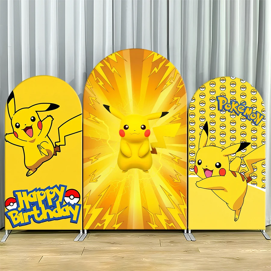 Pokemon Pikachu Event Party Decor Arch Backdrop Cover Kids Birthday Decorations Anime Game Theme Photo Booth Supplies
Pokemon Pikachu Event Party Decor Arch Backdrop Cover Kids Birthday Decorations Anime Game Theme Photo Booth Supplies
