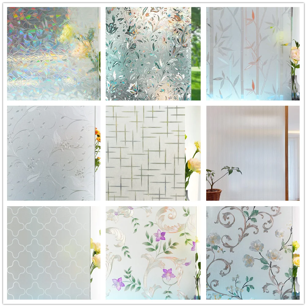 Window Privacy Film, No Glue Static Cling Window Sticker, 3D Decoration Glass Film, Window Self-Adhesive Vinyl for Office Home
Window Privacy Film, No Glue Static Cling Window Sticker, 3D Decoration Glass Film, Window Self-Adhesive Vinyl for Office Home
