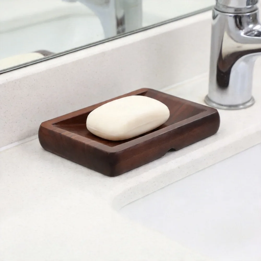 Self Draining Wooden Soap Dish Anti Slip Soap Holder Bathroom Tray Natural Wood Soap Container for Sink Shower
Self Draining Wooden Soap Dish Anti Slip Soap Holder Bathroom Tray Natural Wood Soap Container for Sink Shower