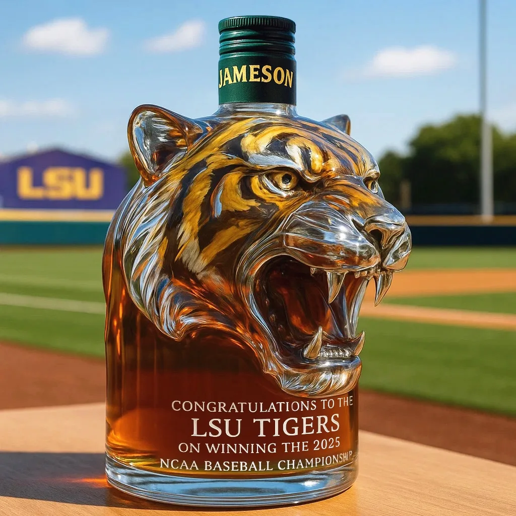 New Painted Lion Head Whiskey Bottle Borosilicate Glass Animal Bottle Creative Decanter A Variety of Options
New Painted Lion Head Whiskey Bottle Borosilicate Glass Animal Bottle Creative Decanter A Variety of Options