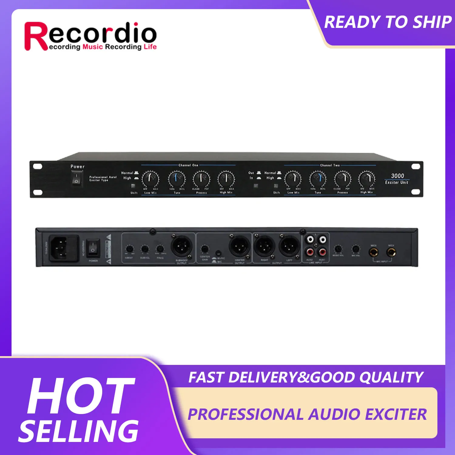GAX-3000 Sound Audio Exciter процессор для управления динамиками Профессиональный Аудиопроцессор сценическое аудиооборудование
GAX-3000 Sound Audio Exciter процессор для управления динамиками Профессиональный Аудиопроцессор сценическое аудиооборудование