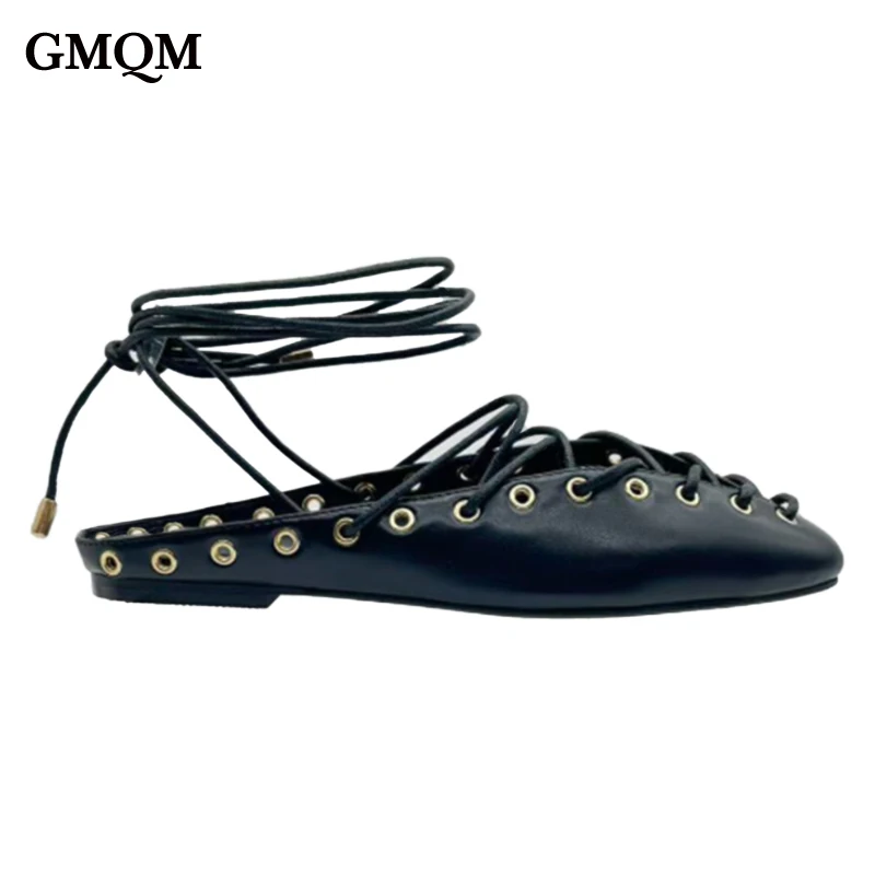GMQM Women Ballet Flats Ankle Strap Shoes Closed Round Toe Backless Lightweight Comfortable Dress Strappy For Ballerina Wedding
GMQM Women Ballet Flats Ankle Strap Shoes Closed Round Toe Backless Lightweight Comfortable Dress Strappy For Ballerina Wedding