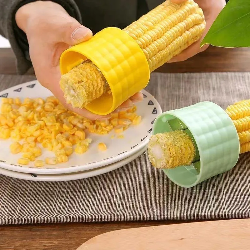 Kitchen Corn Kernel Peeling Tool, Home corn Threshers, Corn Knife Peeler Separator,Corn Plane
Kitchen Corn Kernel Peeling Tool, Home corn Threshers, Corn Knife Peeler Separator,Corn Plane